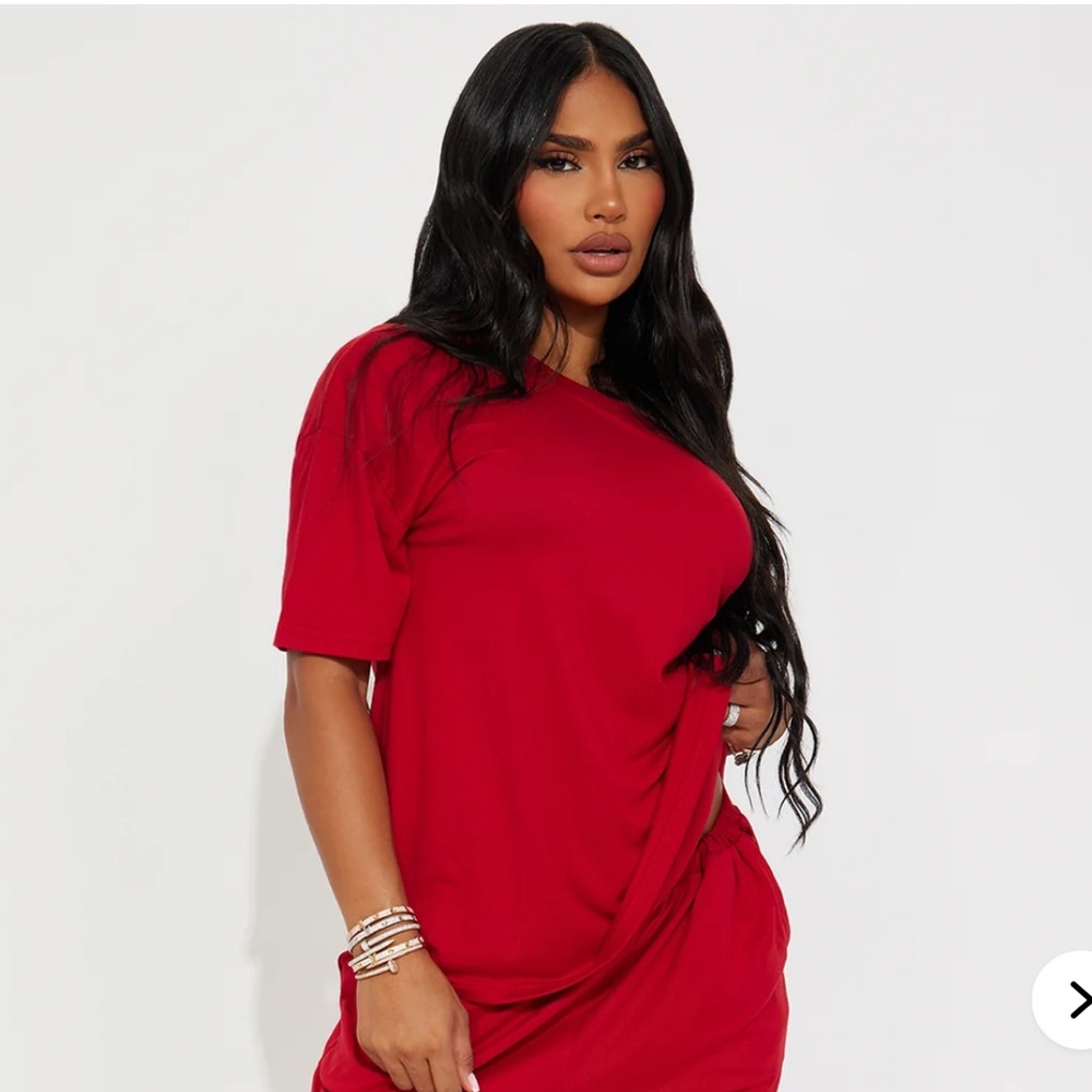 Relax Mood PJ - DarkRed Shirt